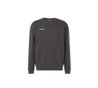 Mammut Warmer Rundhalspullover aus 100 % ökologischer Baumwolle Base ML Crew Neck Men Mini Logo Grau XXL