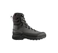 Mammut Winter-Wanderschuhe Blackfin Leather High GTX (Spaltleder, optimal für Eis/Schnee, wasserdicht) schwarz/grau Herren, Größe Euro (US) 44 (10,5)