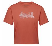 Mammut Women’s Massone Rocks Cropped T-Shirt, L, brick