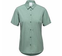 Mammut Women's Aada Shirt Kurzarmhemd, M, dark-jade jade
