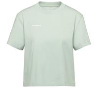 Mammut - Women's Base Cropped T-Shirt Mini Logo - T-Shirt, Gr. S, grau (SilverSage)