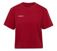 Mammut - Women's Base Cropped T-Shirt Mini Logo - T-Shirt, Gr. XL, rot (DarkMammutRed)