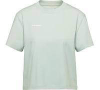Mammut - Women's Base Cropped T-Shirt Mini Logo - T-Shirt, Gr. S, grau (SilverSage)