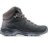 Mammut Wanderschuhe Nova Mid IV GTX (All-Terrain, Nubukleder, wasserdicht) dunkelgrau/jadegrün Damen, Größe Euro (US) 38 2/3 (7)