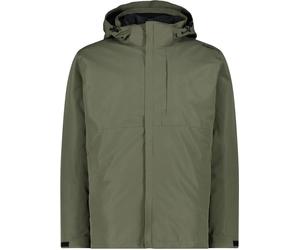 MAN JACKET ZIP HOOD DETACHABLE INN.JACKET OLIVE 56