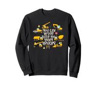 Man kann nie zu viele Trucks haben. Lustige Jungs-Trucks Sweatshirt