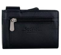 Manage - Secwal1 Kartenetui RV RFID echt Leder schwarz Schwarz