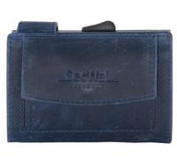 Manage - Secwal2 Kartenetui Hunter Geldbeutel RFID Leder blau Blau