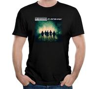 MANBAO Mens 3 Doors Down Us and The Night Album Tshirt 100% Cotton Size L