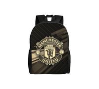 Manchester United Backpack Teenager School Bag Canvas Notebook Backpack Bag Unisex-hjka2418