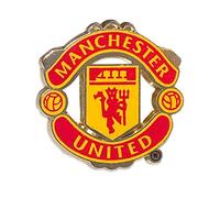 Manchester United FC Brosche Pin Ansteckernadel Badge Fußball Football spilla - Rot - Anstecknadel