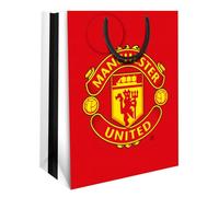 Manchester United FC Geschenktüte mit Fußball-Motiv, kleine Größe