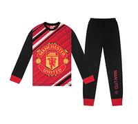 Manchester United FC - Jungen Schlafanzug mit Sublimationsdruck - Offizielles Merchandise - Geschenk für Fußballfans - 11-12 Jahre