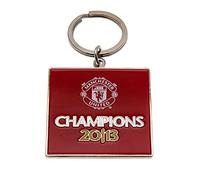 Manchester United FC Man UTD Champions 2013 Schlüsselanhänger Collectors Edition, für Erwachsene, Unisex, mehrfarbig (mehrfarbig), Einheitsgröße