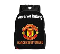 Manchester United Rucksack Teenager Schultasche Canvas Notebook Rucksack Tasche Unisex-hjka2417