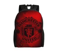 Manchester United Rucksack Teenager Schultasche Canvas Notebook Rucksack Tasche Unisex-hk2411