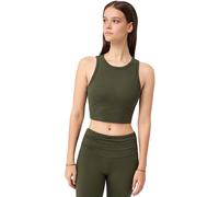Kurzes Tanktop, Damen Mandala Athleisure Vert XS