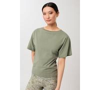 Mandala Butterfly T-Shirt Charcoal Green (Grün) XS