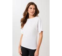 Mandala Butterfly T-Shirt White (Weiß) XL