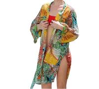 Mandala Life ART Pareo Damen Strand Xxl Mit Quasten Baumwolle Groß Strand Pareo Strandtuch Wickeltuch Wickelrock Strandrock Tapisserie Wickeltuch Bikini Cover Up Tuch Für Badeanzug