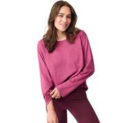 Mandala Open Back Long Sleeve mulberry M