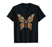 Mandala Schmetterling Heilige Flügel Natur Liebhaber T-Shirt