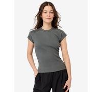 Mandala Slim Fit Ribbed Tee - Nox L