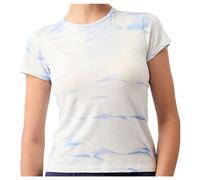 Mandala - Women's Batik T-Shirt - T-Shirt, Gr. XS, weiß (Tie-DyeBlue)