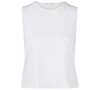 Mandala Cropped Tank Top white S
