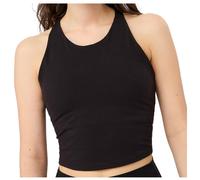 Mandala - Women's Cross Top - Top, Gr. L, schwarz/beige (Black)
