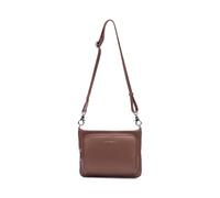 Mandarina Duck Damen-Crossover-Umhängetasche Mellow Leather 23 cm Milchschokolade