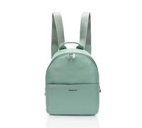 Mandarina Duck Damen Lederrucksack Mellow Leather Backpack, Iceberg Green