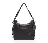 Mandarina Duck Damen Mellow Leather Rucksack, Schwarz, 36x33x12 (L x H W) EU