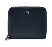Mandarina Duck Downtown Geldbörse RFID Schutz Leder 10 cm blau