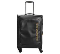 Mandarina Duck Trolley Eco Coated – 4-Rollen, Kunstfaser, 43×67×25 cm, Schwarz