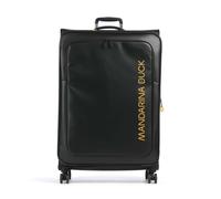 Mandarina Duck Eco Coated 4-Rollen Trolley schwarz, recyceltes Polyester, Unisex
