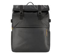 Mandarina Duck Eco Coated Laptop-Rucksack schwarz, Kunstfaser, Unisex