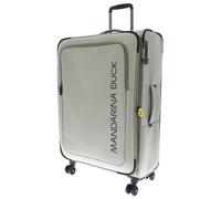 Mandarina Duck Eco Coated 4-Rollen Trolley graugrün, recyceltes Polyester, Unisex