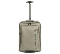 Mandarina Duck Eco Coated Rucksack-Trolley graugrün, Polyester, 39 x 54 x 18cm