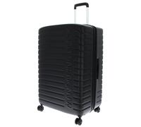 Mandarina Duck Trolley FLYDUCK Large – 4 Rollen, 75 cm, mit Dehnfalte, schwarz