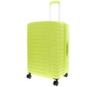 Mandarina Duck Flyduck 4-Rollen Trolley gelbgrün, Polycarbonat, 45 x 69 x 31cm
