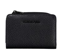 Mandarina Duck Damen-Geldbörse Mellow Leder FZP77 – Reise-Brieftasche, Schwarz