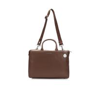 Mandarina Duck Leder Handtasche Shopper mit Laptopfach Mellow Urban Handbag Milk Chocolate dunkelbraun