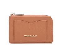 Mandarina Duck Leder Kartenhalter Mellow Leather Credit Card Holder Pecan Nut Hellbraun
