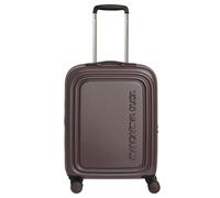 Mandarina Duck Logoduck+ - 4-Rollen-Kabinentrolley 52 cm erw. (choco ice)