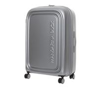 Mandarina Duck Logoduck + 4 Rollen Trolley L 75 cm silver Herren