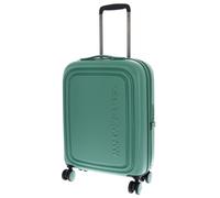 MANDARINA DUCK Logoduck + Expandable Cabin Trolley Foliage Green