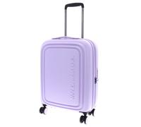 Mandarina Duck Logoduck+ - 4-Rollen-Kabinentrolley 52 cm erw. (frosty lilac)