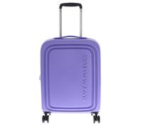 MANDARINA DUCK Logoduck + Expandable Cabin Trolley Violet