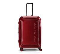 Mandarina Duck Logoduck + Metal 4 Rollen Trolley L 75 cm mit Dehnfalte rot